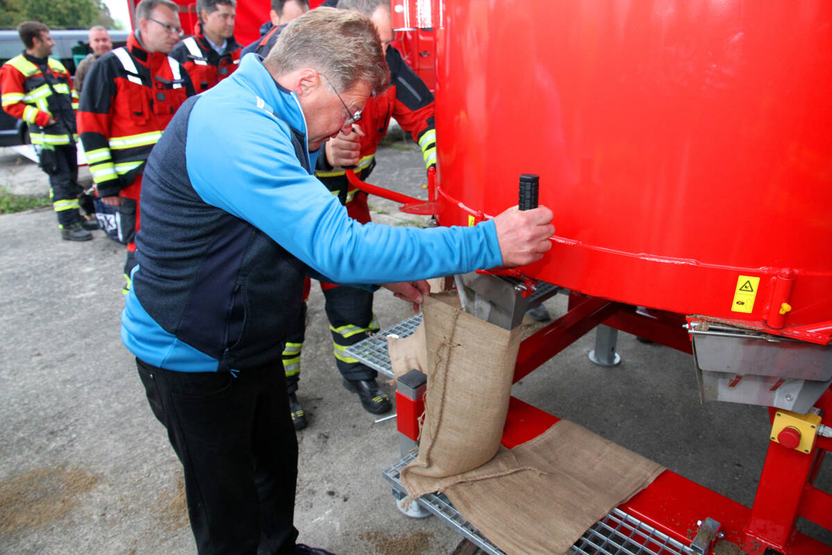 Sandsackfüllanalge Markt Manching