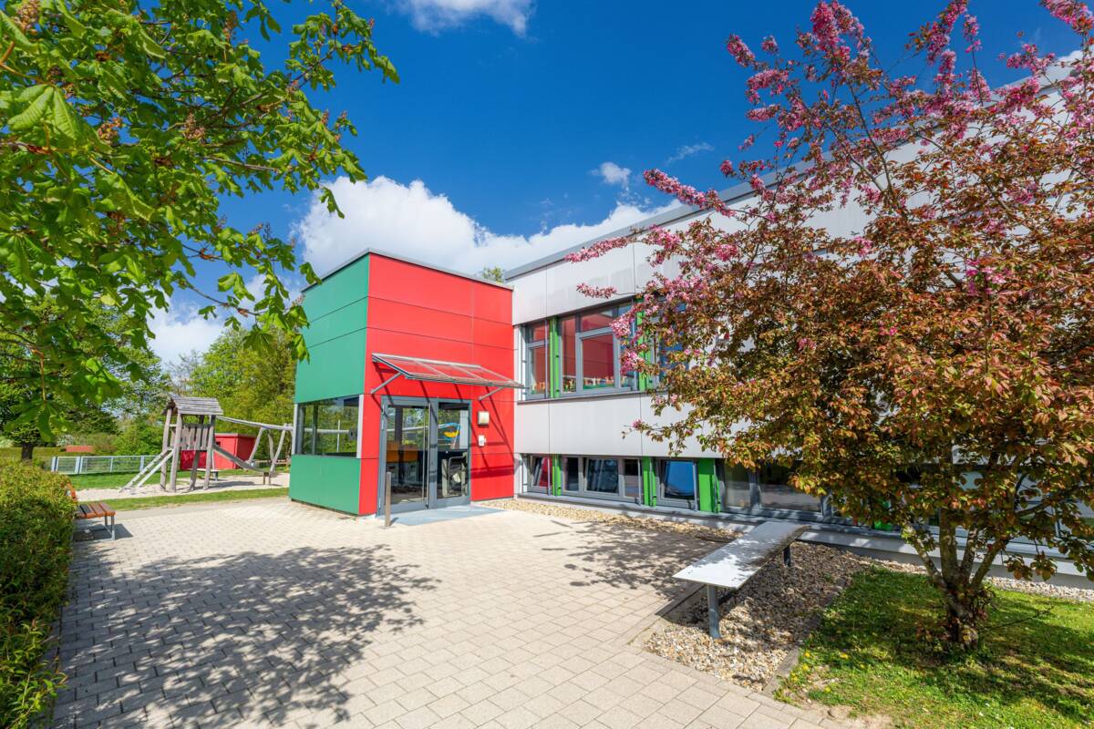 Kindergarten Stieglitznest im Lindenkreuz Eingang