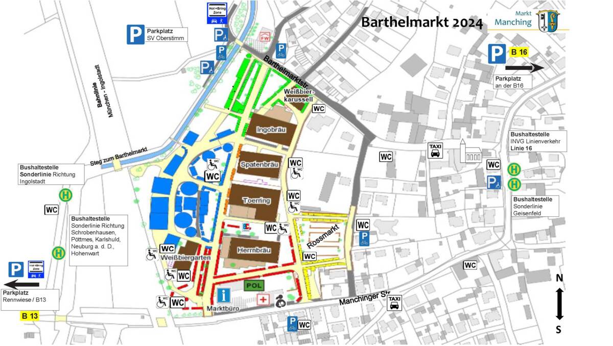 Übersichtsplan Barthelmarkt 2024