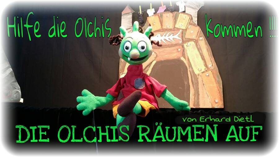 Kindertheater - Die Olchis räumen auf